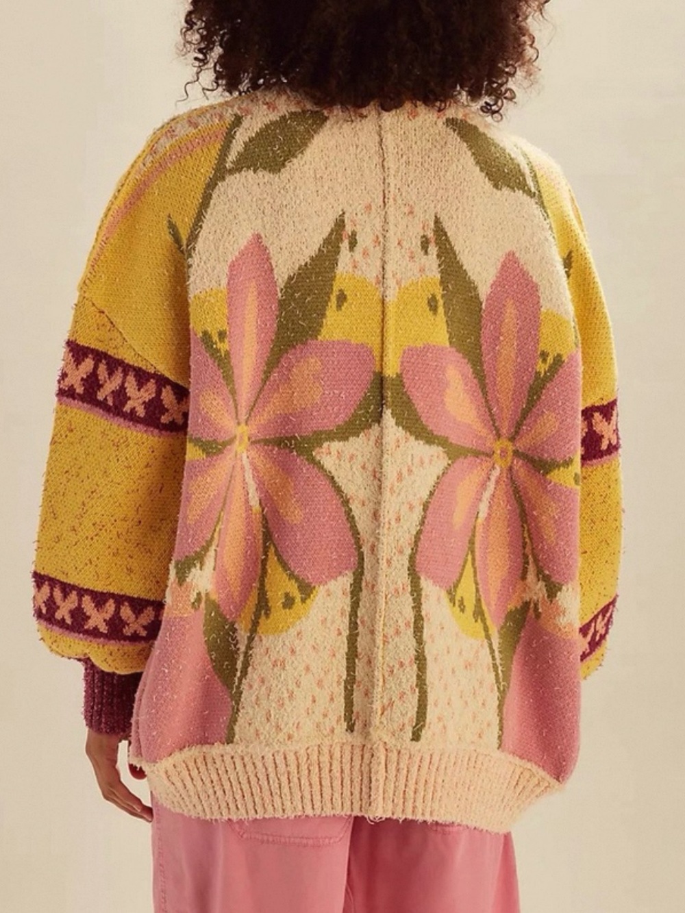Free People Bali Tropical Garden Sweater - Picture 3 of 6